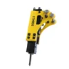 Mini hydraulic breaker for concrete/road and indoor construction demolition working used on 1ton 2ton excavator