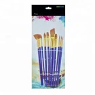 Multi-function Mixed Size Colored Artist Painting Nylon Synthetic Craft Brush