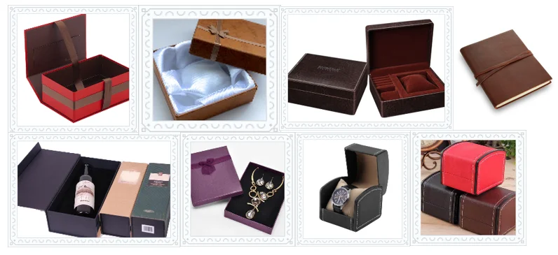 high quality pu leather paper with classic lychee