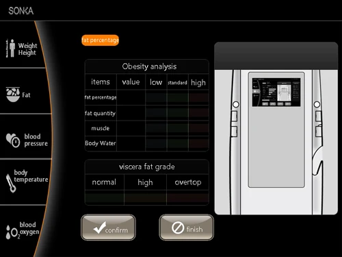 Moisture Analyzer SK-X80th Weight Machine With Blood Pressure Cuff