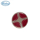 custom logo printing epoxy magnet sticker