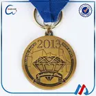 new arrival embossed car key medal with printing ribbon