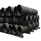 HDPE Dual Wall corrugated pipe rain water drain culvert pipe