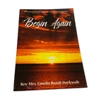 Specialized grade quality wood free writing paper flexible binding printed English book publishers