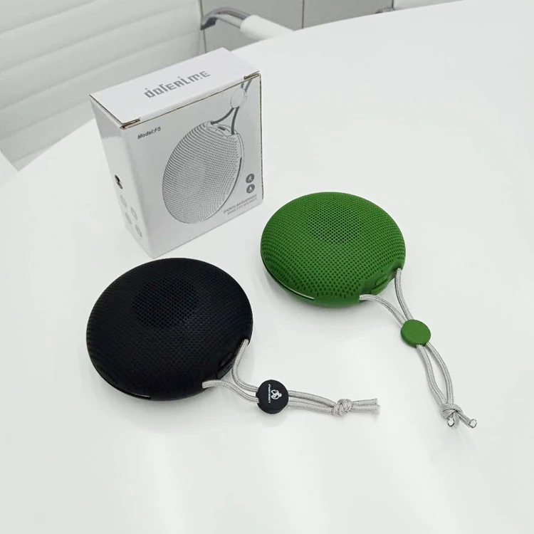 Fresh New released mini portable round shape IPX4 bluetooth speaker waterproof - ANKUX.COM