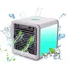 Office Home USB Mini Portable Air Conditioner Humidifier Purifier 7 Colors Light Desktop Cooling Fan Air Cooler