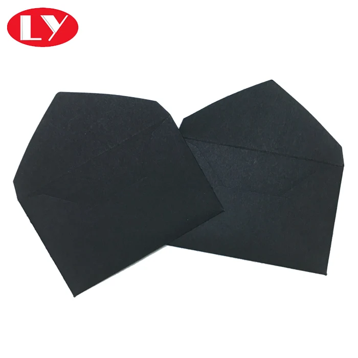 cheap black mini gift envelope for gift card