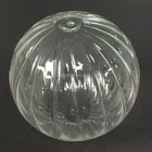Hot sell clear pyrex strip line lighting glass globe shade