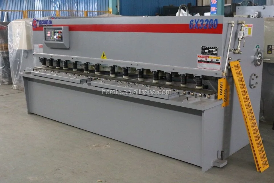 QC12Y-6*3200 E21 Hydraulic shearing and cutting machine, shearing machine hydraulic automatic