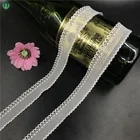 Eco-Friendly Lace Trim Bridal Fabric Hot Sale 3Cm Garment Bridal Stretch Fabric Nylon Spandex Lace Trim