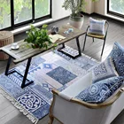 Nordic Style Floor Mat Modern Design Living Room Rug With Handmade Tassels