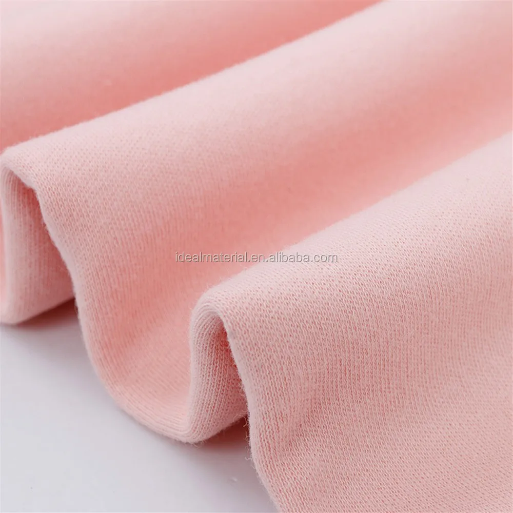 combed cotton fabric 100% cotton single jersey knit fabric for