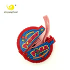 8g Cheap halal fruit flavor crazy rolls chewing bubble gum rolls candy