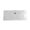 transparent soft EVA plastic snap button envelop pencil bag