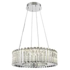 Modern Crystal LED Chandelier Round Pendant Light Luxury Crystal Pendant Lamp For Dinning Room