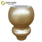 New golden solid wood sofa leg with top quality square sofa in China
