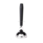 Mens Shaving Triple Blade Men Wet Shave 3 Razor Stand Kit