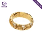 Fashion customized 18k gold cz bracelets for men