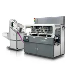 SH107 automatic screen printing and hot stamping machine