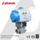 Stainless Steel High Pressure Pneumatic Ball Valve
