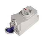 16A ip44 3p Wall mounted Interlocked Receptacles /socket and switch