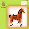 (EN71&ASTM&CE)~(Pass!!)~ A large stuffed horses you can ride on horse pony , jumbp walking horse ride on toy for kids NHP-16