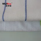 Free sample woven microfiber cleaning cloth brushed for kitchen