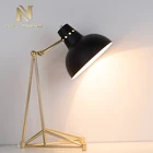 Creative Modern Iron gold black Desk Lighting Table Lamp LED
