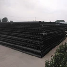 manufacture black pvc pipe dark grey color 110mm 160mm 200mm water pipe waste drain pipe round rigid tube