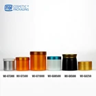 OEM plastic container private label hair gel body butter jar 1L 500ml 300ml 250ml empty bath salt container wholesale