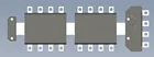 4 pole switch options MCCB pan assembly for panelboard interior
