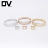 Wholesale simple fashion diamond cz bracelet & ring jewelry