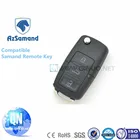 Plastic Metal Flip Keyblade Universal Remote Car Auto Smart Key Distance