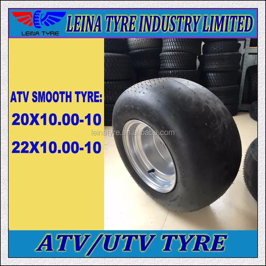 12X4.00-5 13X5.00-6 ATV smooth / slick tyres for wheel rim 5X3 6X3.5