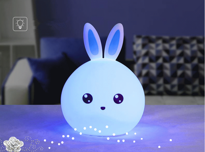 lamp rechargeable battery led table lamp remote control nail