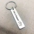 Custom wholesale engrave embossed keychain promotional gift products custom engraving personalized metal keyring