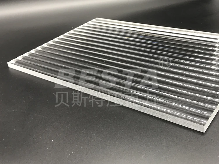 Embossed Plexiglass Screen Panels Decorative Wall Texture Acrylic Sheet