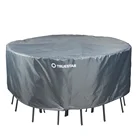 Outdoor waterproof dustproof patio furniture protection round table covers KP01