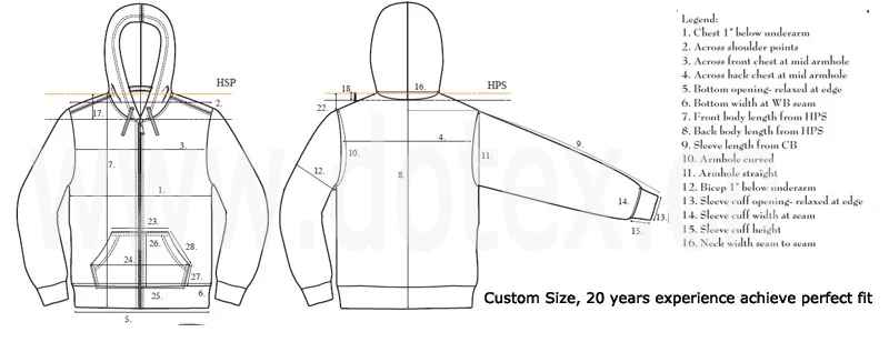 Jackets Size