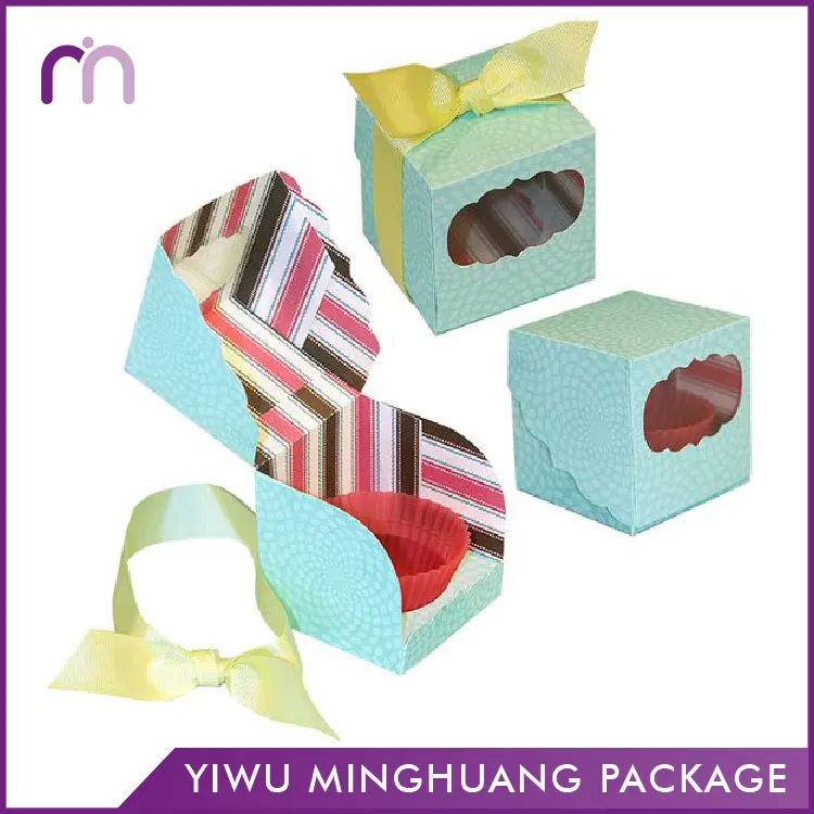 luxury gift paper box packaging paper box pvc window