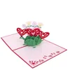 2019 Personalized 3D Pop Up Car Greeting Card With Turtle