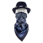 Wholesale cheap multifunctional customized skull triangle tube bandana colorful balaclava for hiking