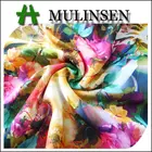 Hot Sale Dress Fabric 2019 New Custom Silk Digital Cloth Chiffon Printed Fashion Fabric
