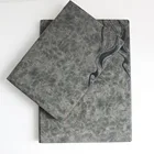 A5 cheap personalized PU leather notebook hard hardcover notebook gift notebook for school office company