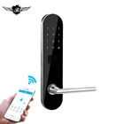 Electric Lock for Door WIFI APP Smart Touch Screen Lock Digital Code Keypad Deadbolt For Airbnb Hotel Apartment