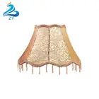 Folding Lamp Shades In Bell And Flower Shape For Table Light