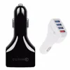 Wholesale 4 Ports USB Car Charger Adapter QC 3.0 for Apple for Samsung for Huawei Quick Car Charger