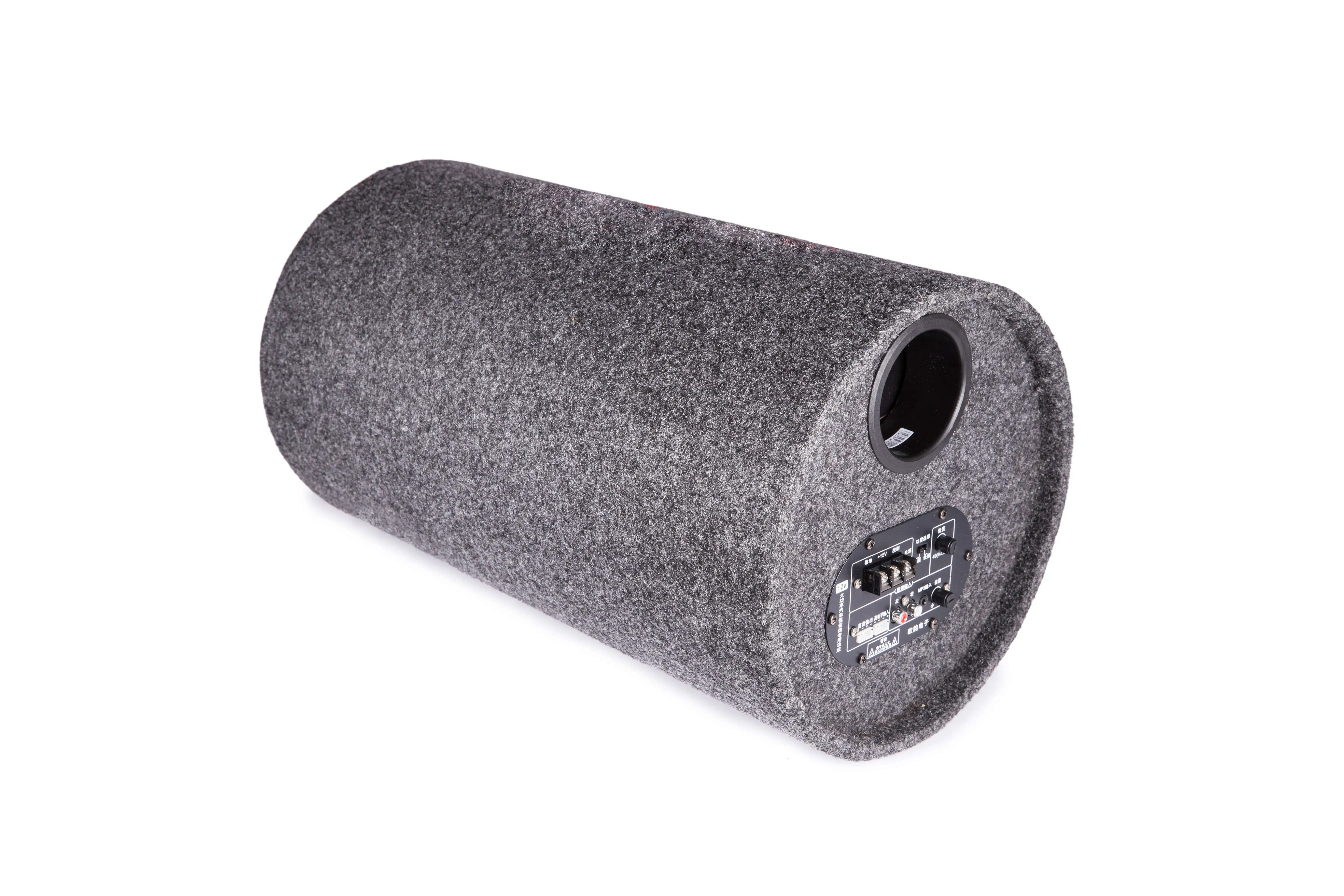 OY-B2312 Car Audio 12 inch Bass Tube Active Subwoofer Round Subwoofer With Amplifier - ANKUX.COM