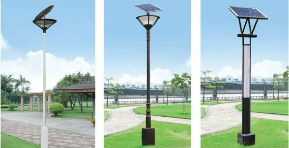 Factory High Quality 20W Solar Garden Lighting Pole Light