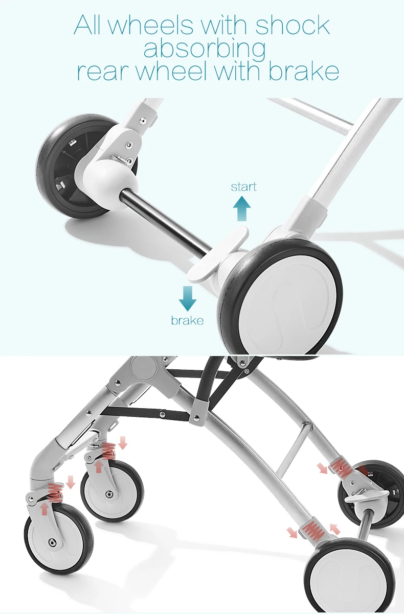 twins two seat stroller for kids / baby stroller for two babies  / children twin stroller 